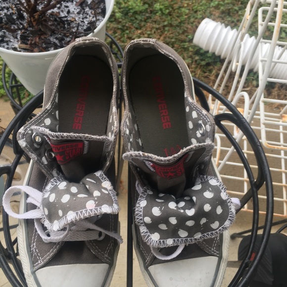 EUC gray converse - Picture 3 of 8